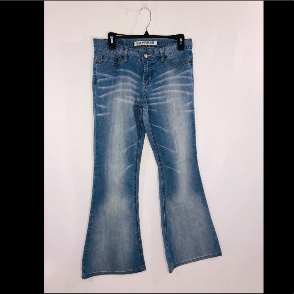 Express Flared Jeans size 10S